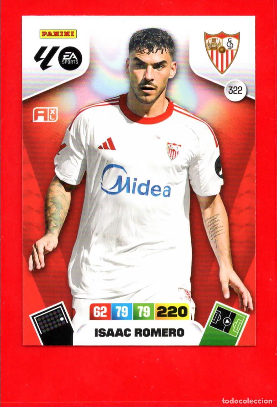 Cromos de F&uacute;tbol: 322 Isaac Romero - SEVILLA F.C. - Adrenalyn Liga 2026 25 26