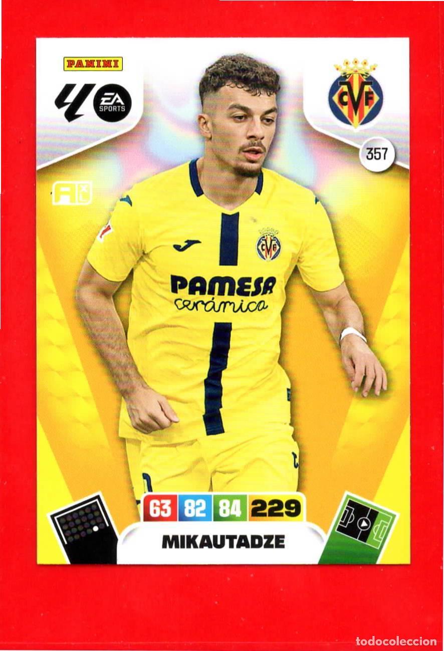 Cartes &agrave; collectionner de Football: 357 Mikautadze&nbsp; - VILLARREAL CF - Adrenalyn Liga 2026 25 26
