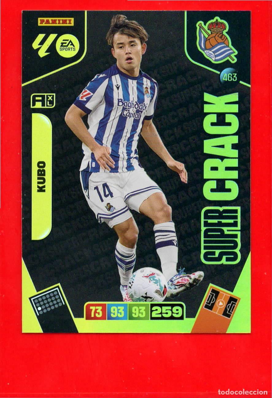Fu&szlig;ball-Sticker: 463 Kubo - REAL SOCIEDAD - Super Cracks - Adrenalyn Liga 2026 25 26