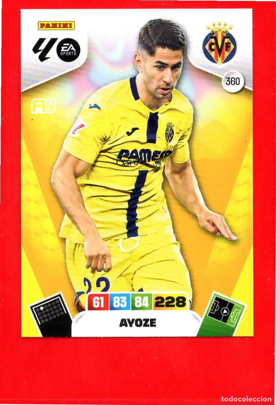 Cartes &agrave; collectionner de Football: 360 Ayoze - VILLARREAL CF - Adrenalyn Liga 2026 25 26