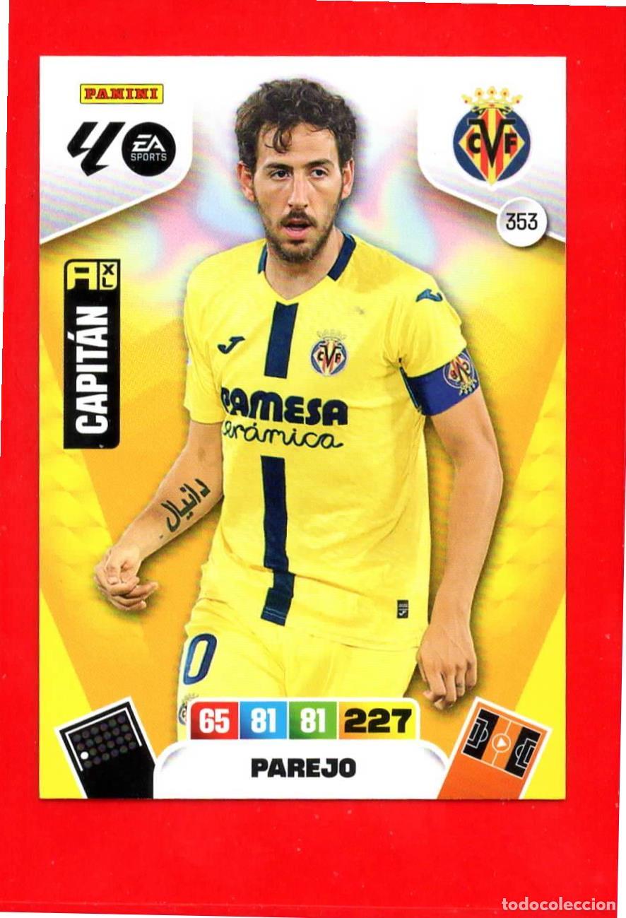 Cartes &agrave; collectionner de Football: 353 Parejo - VILLARREAL CF - Capit&aacute;n - Adrenalyn Liga 2026 25 26