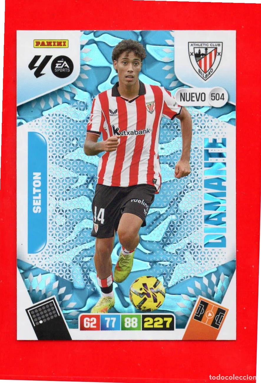 Cromos de F&uacute;tbol: 504 Selton - ATHLETIC CLUB - Nuevo Diamantes - Adr Plus - Adrenalyn Liga 2026 25 26