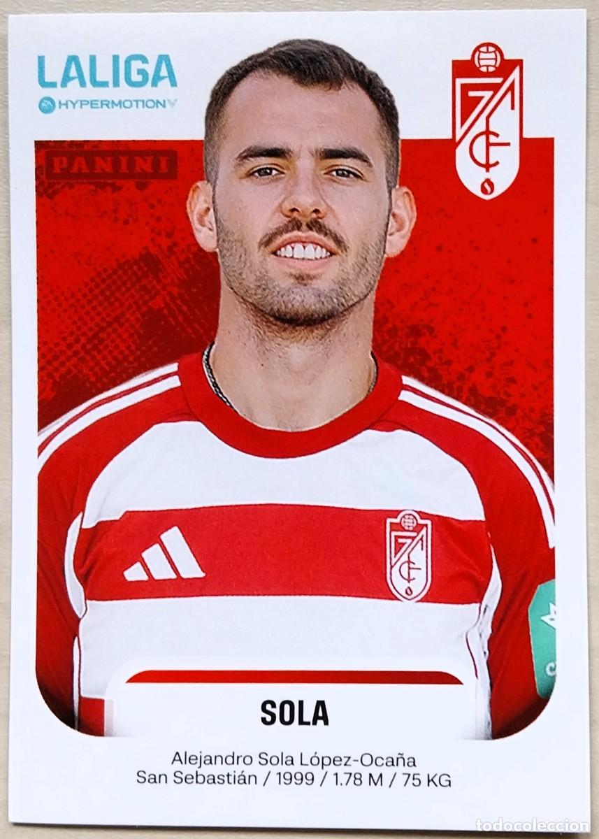 Figurine di Calcio: 215 SOLA GRANADA CF CROMOS ALBUM LA LIGA HYPERMOTION 2025 2026 25 26 PANINI