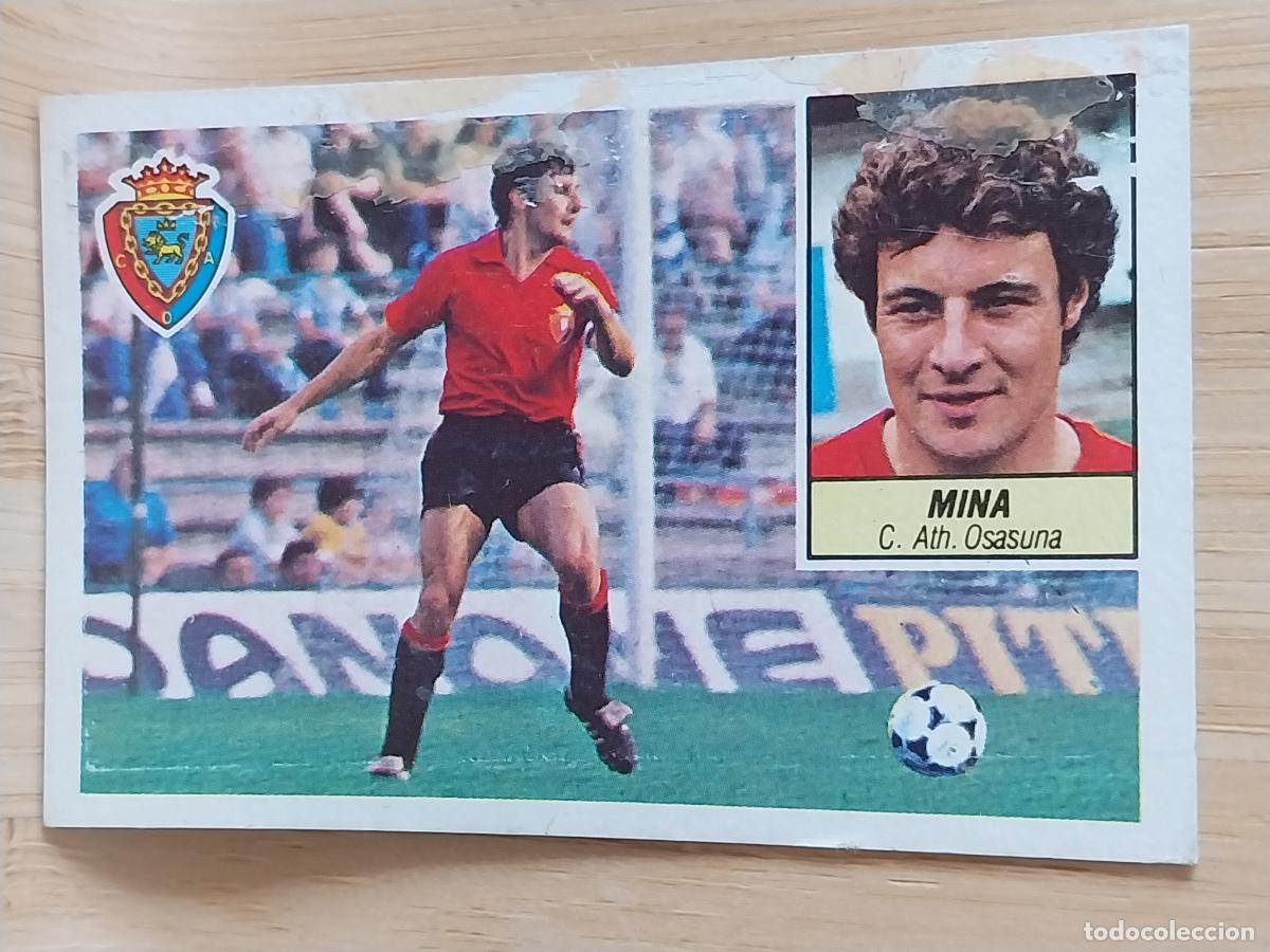 Cromos de F&uacute;tbol: MINA OSASUNA LIGA 1984 84 85 ED ESTE CROMO RECUPERADO ORIGINAL