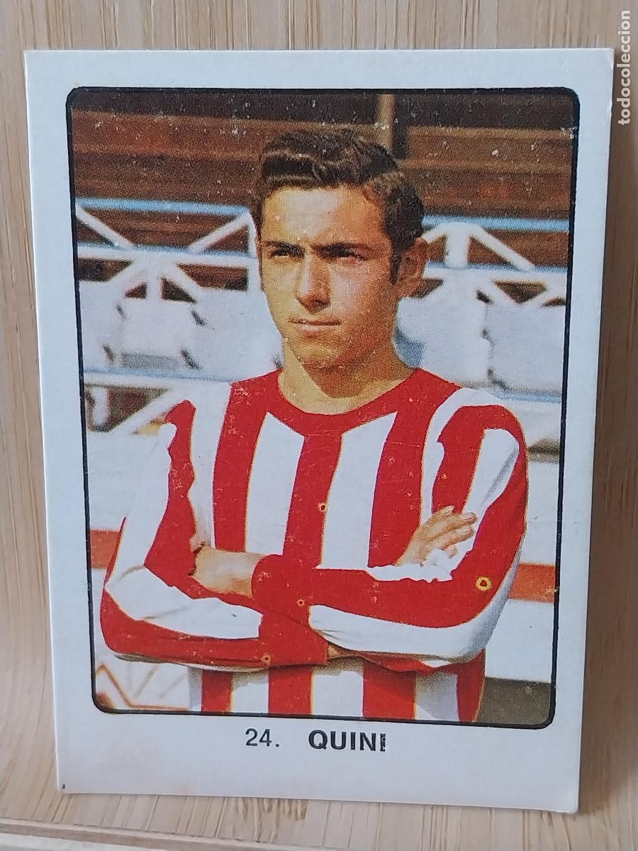 Cromos de F&uacute;tbol: QUINI SPORTING GIJON A&Ntilde;O 1974 CAMPEONES DEPORTE MUNDIAL KEISA CROMO 23 * SIN PEGAR NUNCA ORIGINAL