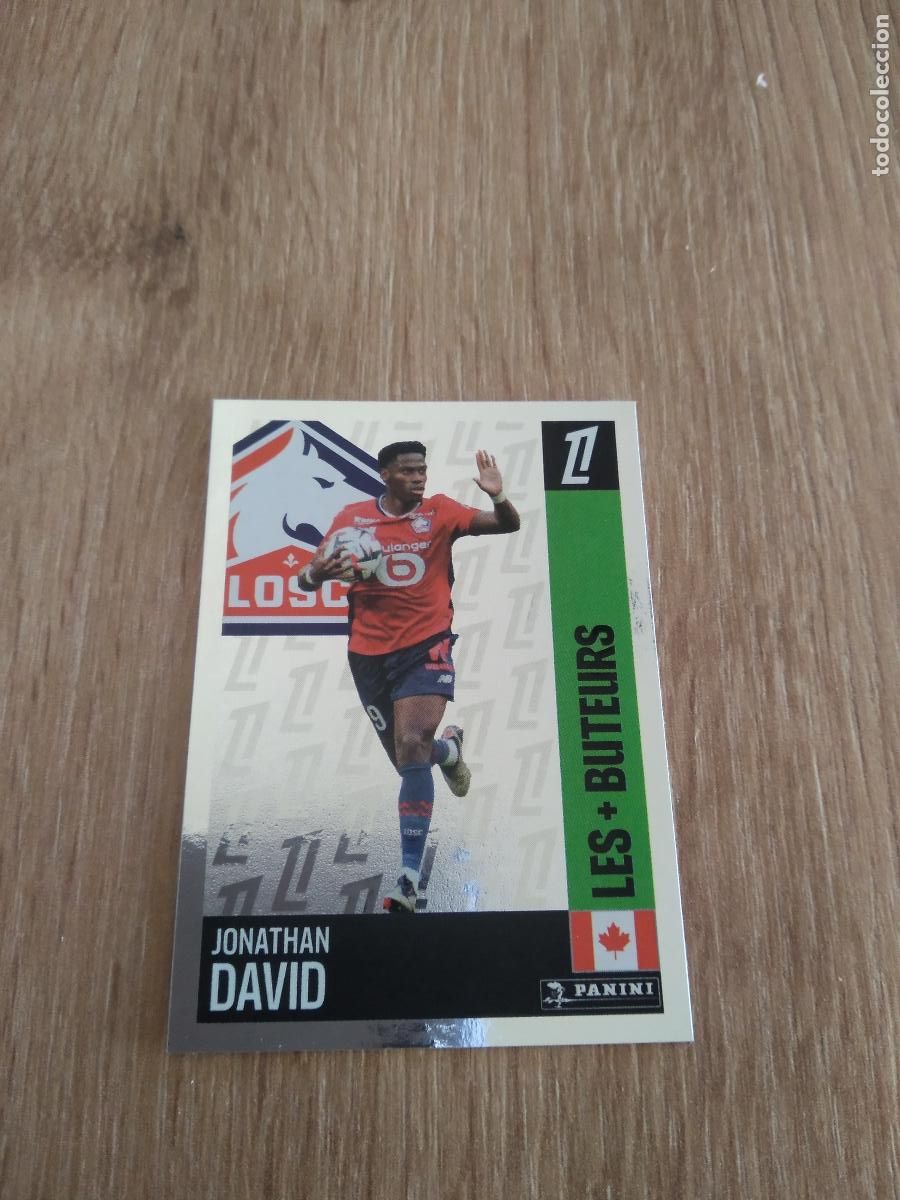 Football Stickers: 206 JONATHAN DAVID LOSC LILLE CROMO FUTBOL PANINI LIGUE 1 FOOT 24-25 LIGA FRANCIA 2024-2025