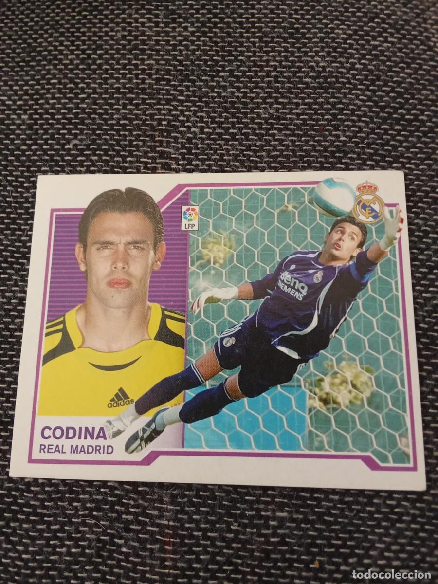 Cromos de f&uacute;tbol: Codina real Madrid liga este 2007-08 - Foto 1
