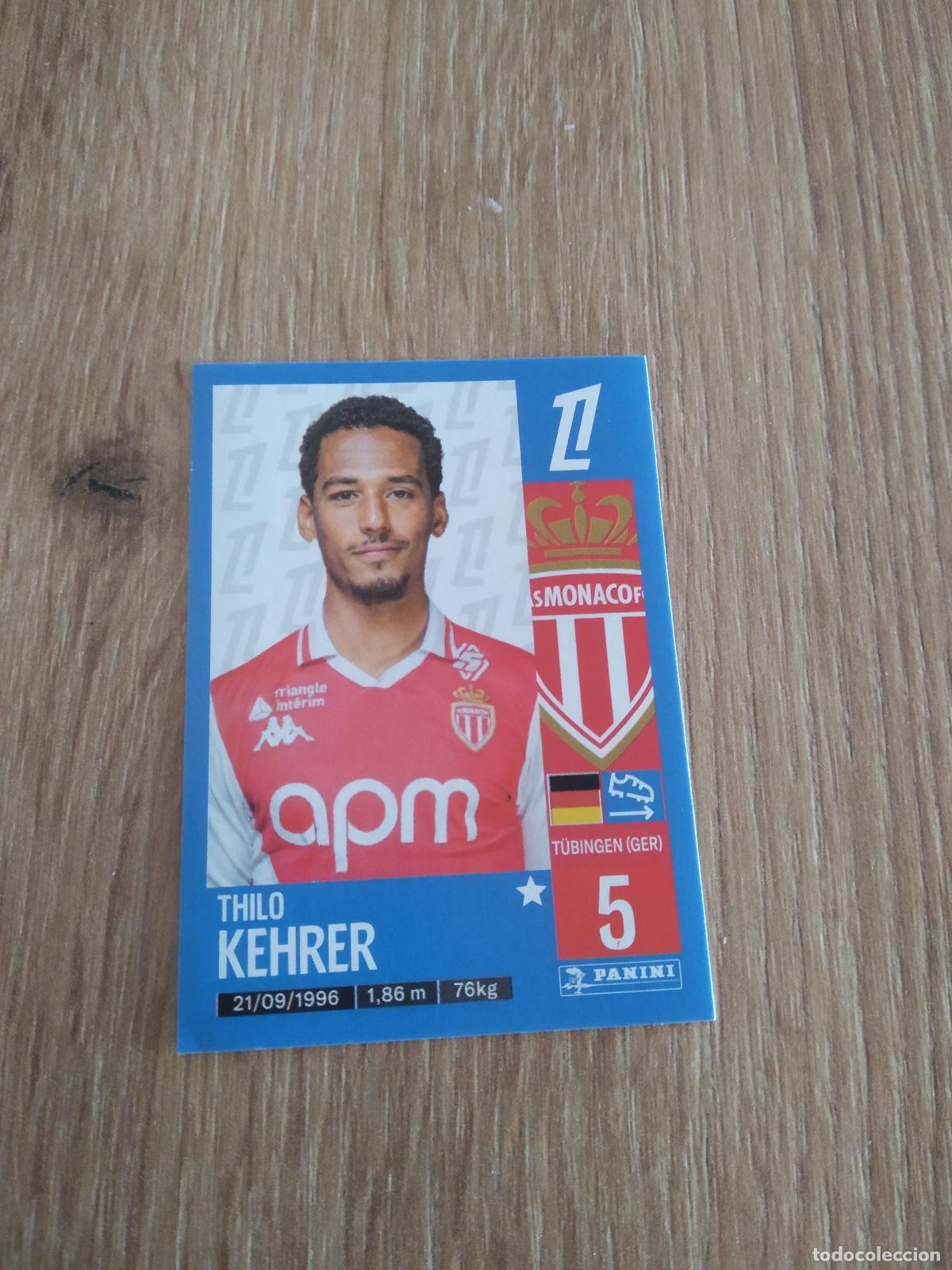 Cromos de F&uacute;tbol: 241 THILO KEHRER MONACO CROMO FUTBOL PANINI LIGUE 1 FOOT 24-25 LIGA FRANCIA 2024-2025