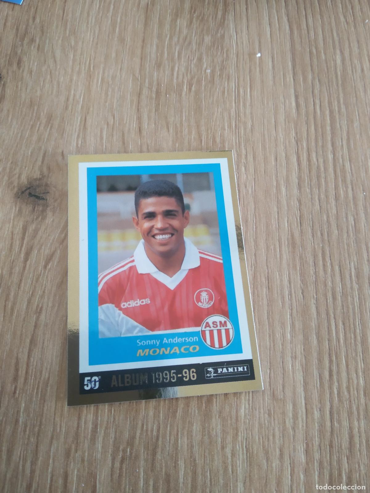Cromos de F&uacute;tbol: 262 SONNY ANDERSON MONACO CROMO FUTBOL PANINI LIGUE 1 FOOT 24-25 LIGA FRANCIA 2024-2025