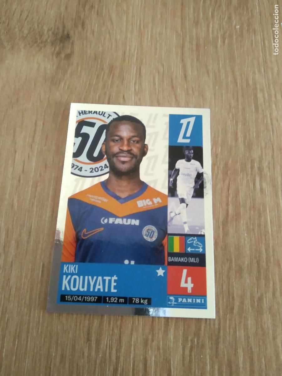 Cromos de F&uacute;tbol: 269 KIKI KOUYATE MONTPELLIER CROMO FUTBOL PANINI LIGUE 1 FOOT 24-25 LIGA FRANCIA 2024-2025