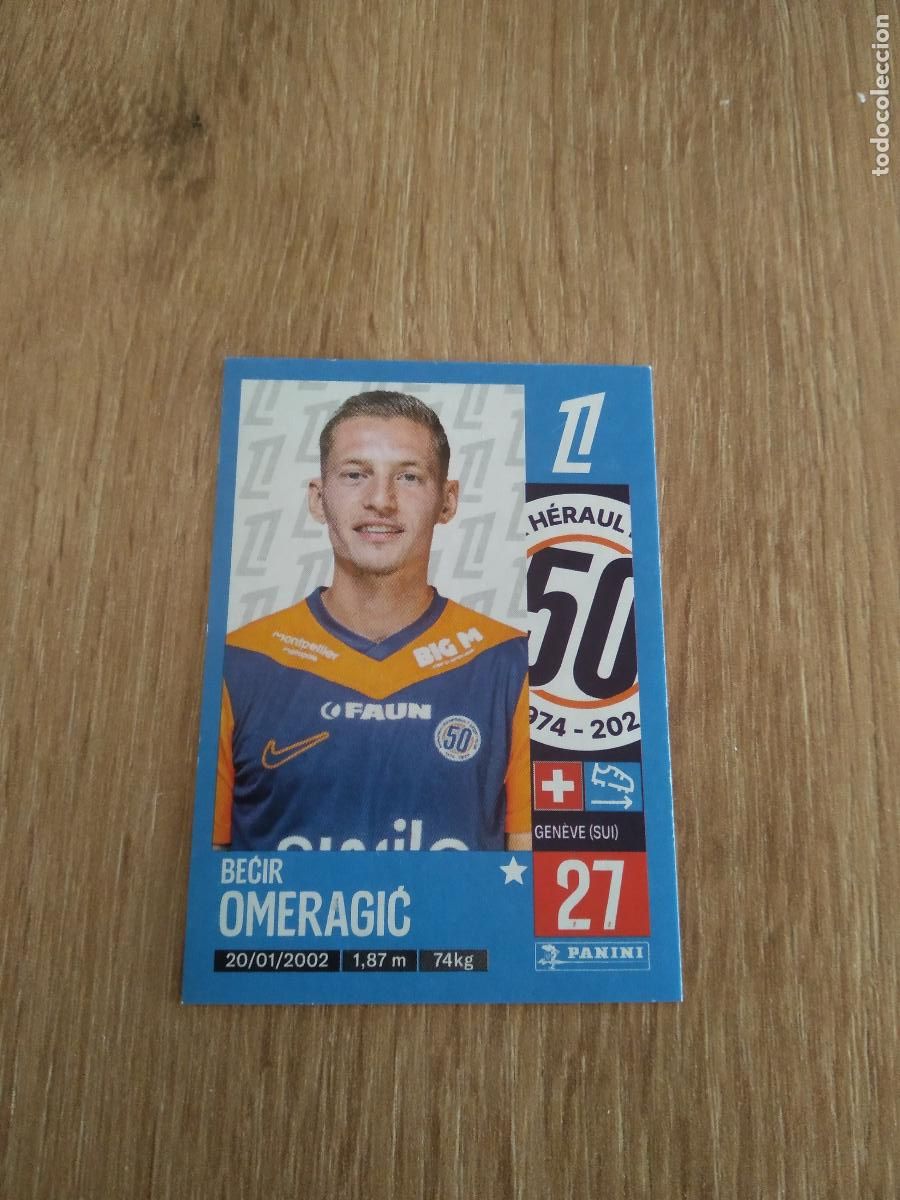 Cromos de F&uacute;tbol: 272 OMERAGIC MONTPELLIER CROMO FUTBOL PANINI LIGUE 1 FOOT 24-25 LIGA FRANCIA 2024-2025