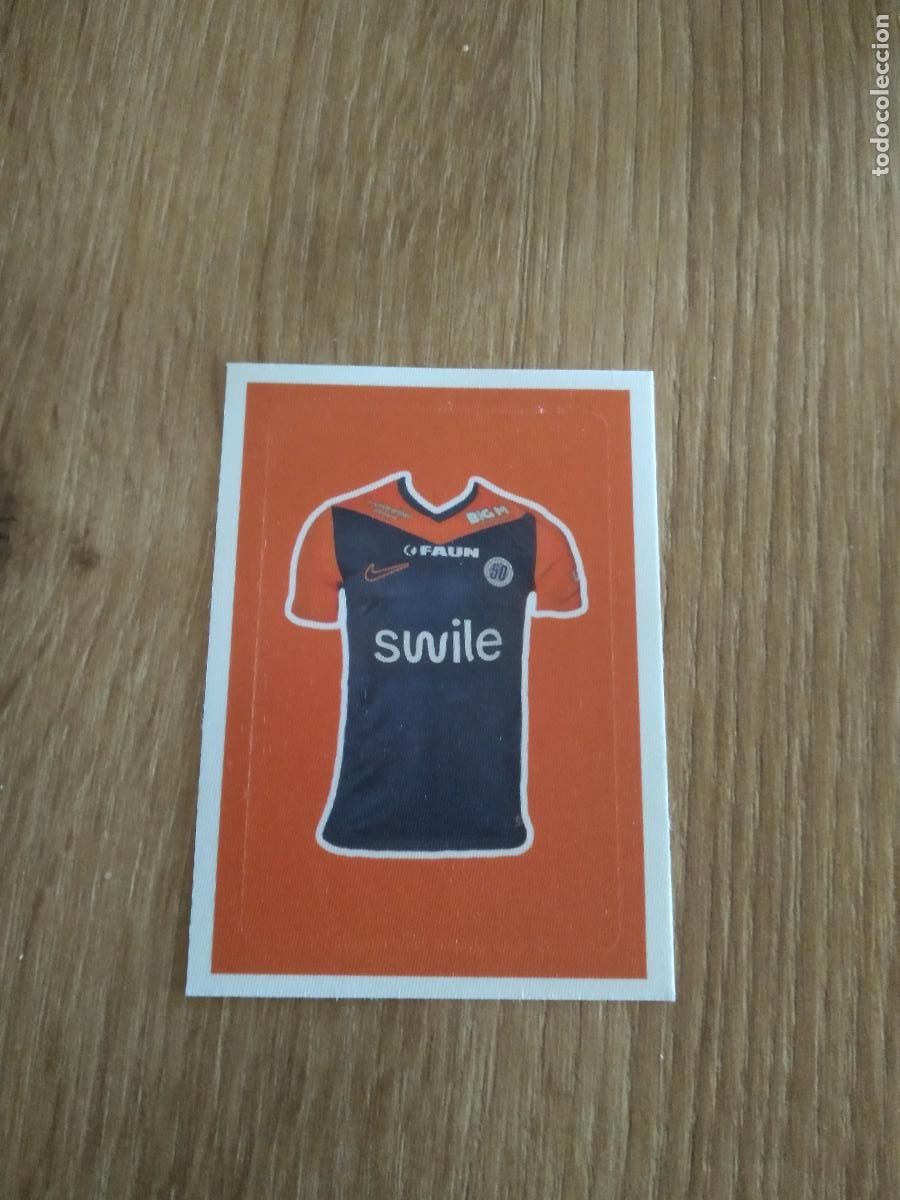 Cromos de F&uacute;tbol: 285 CAMISETA MONTPELLIER CROMO FUTBOL PANINI LIGUE 1 FOOT 24-25 LIGA FRANCIA 2024-2025