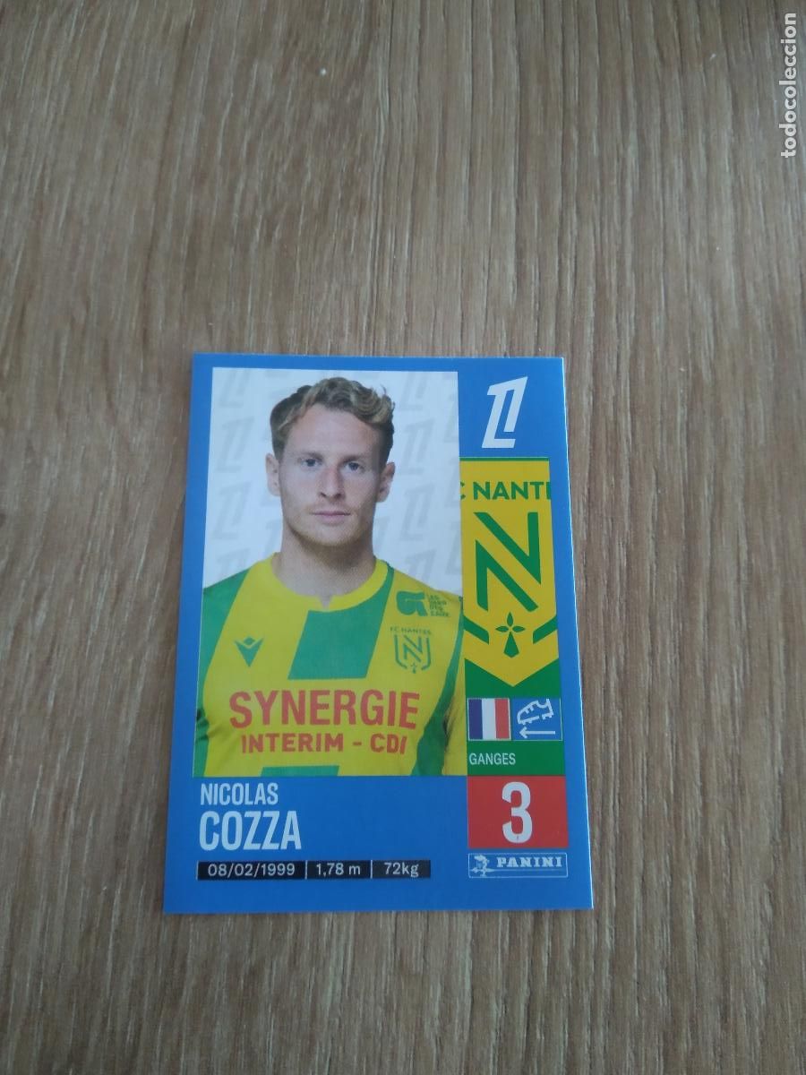Cromos de Futebol: 299 NICOLAS COZZA NANTES CROMO FUTBOL PANINI LIGUE 1 FOOT 24-25 LIGA FRANCIA 2024-2025