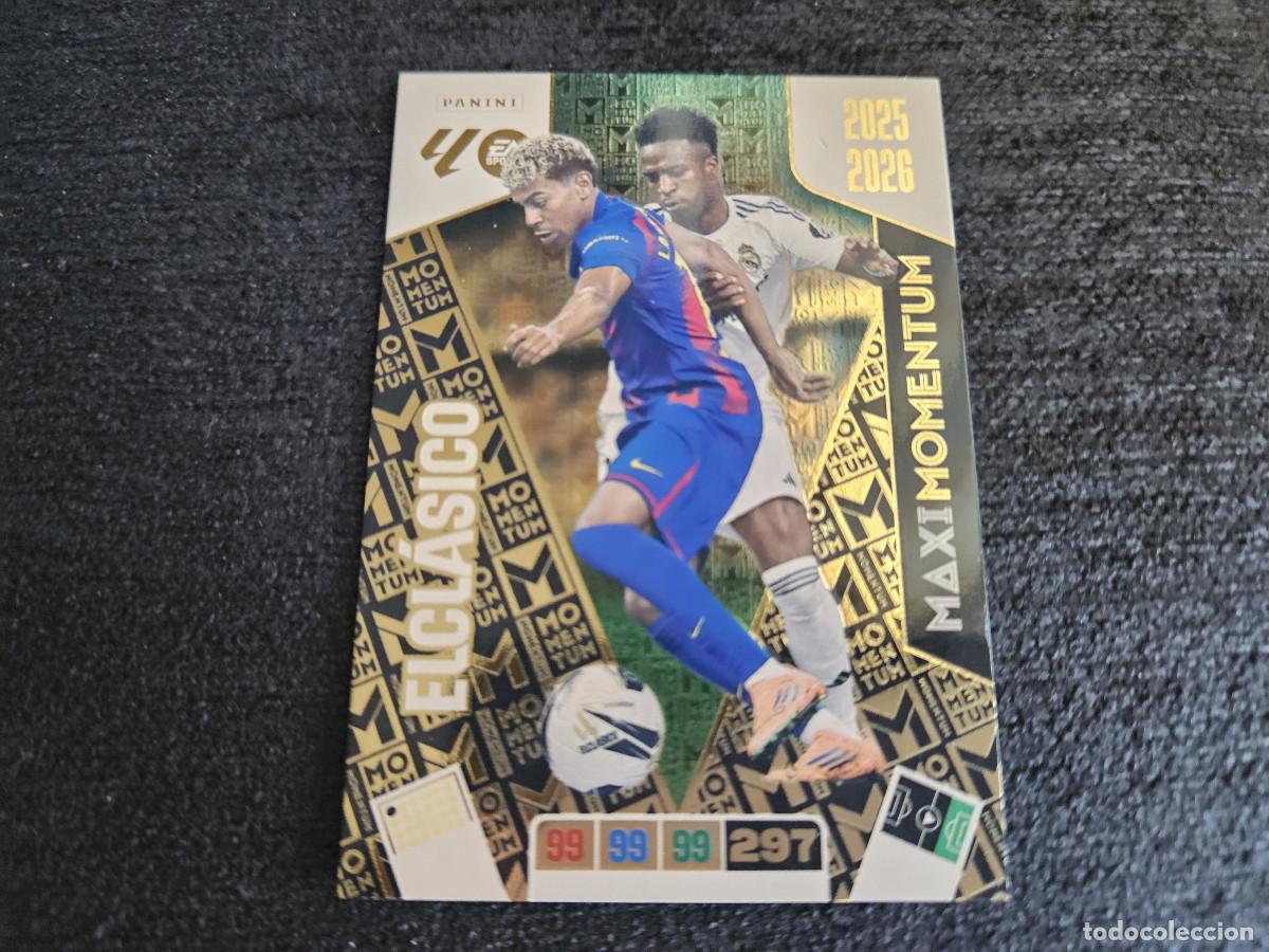 Cromos de Futebol: ADRENALYN XL 2025-26 MAXI MOMENTUM EL CLASICO