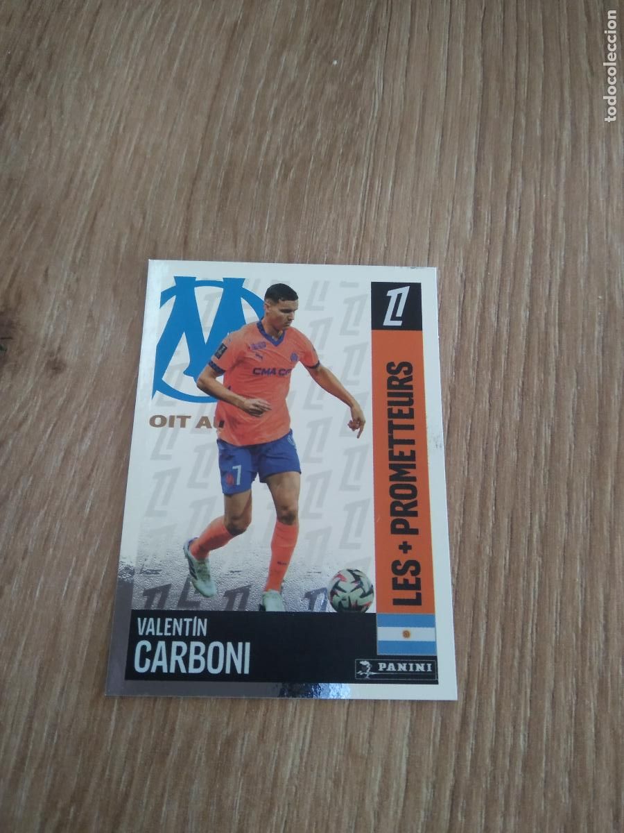 Fu&szlig;ball-Sticker: 322 CARBONI OLYMPIQUE MARSELLA CROMO FUTBOL PANINI LIGUE 1 FOOT 24-25 LIGA FRANCIA 2024-2025