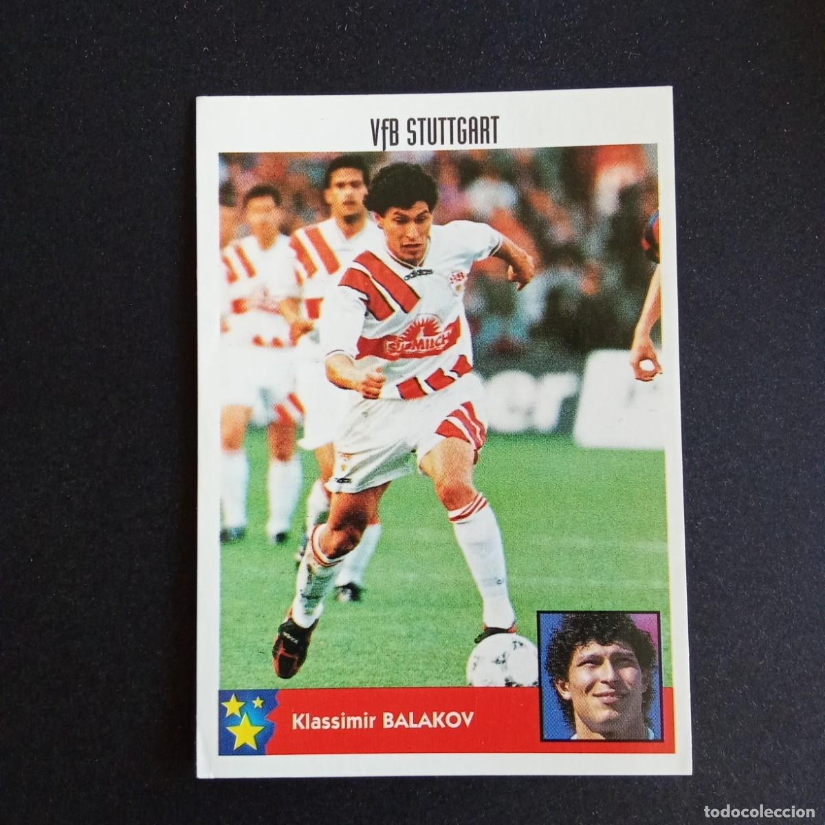 Cromos de Futebol: LOS MEJORES EQUIPOS DE EUROPA 1997 1998 97 98 PANINI 285 BALAKOV STUTTGART SIN PEGAR