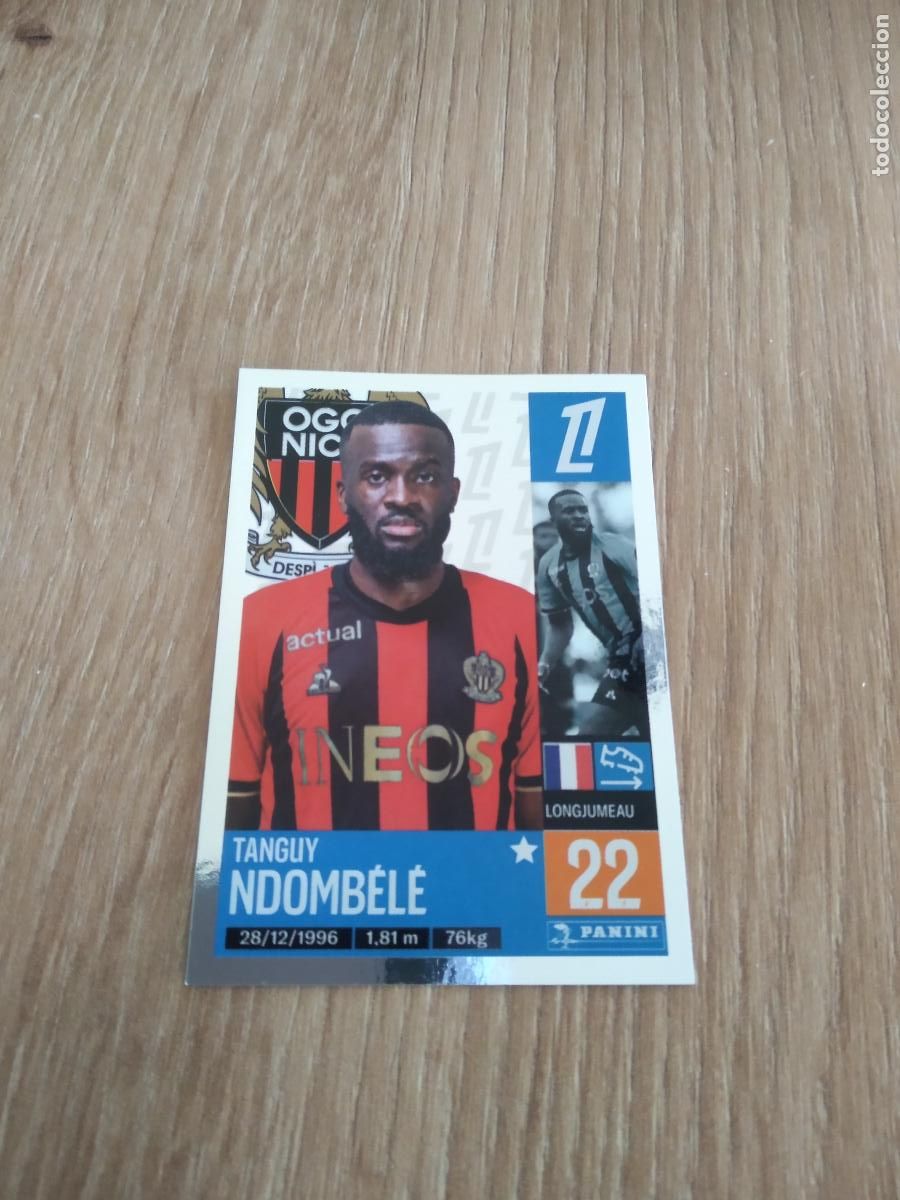 Cromos de Futebol: 338 TANGUY NDOMBELE NICE CROMO FUTBOL PANINI LIGUE 1 FOOT 24-25 LIGA FRANCIA 2024-2025