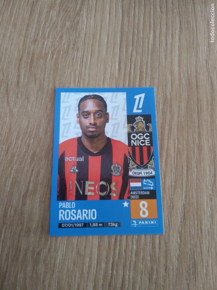 Cromos de Futebol: 339 PABLO ROSARIO NICE CROMO FUTBOL PANINI LIGUE 1 FOOT 24-25 LIGA FRANCIA 2024-2025