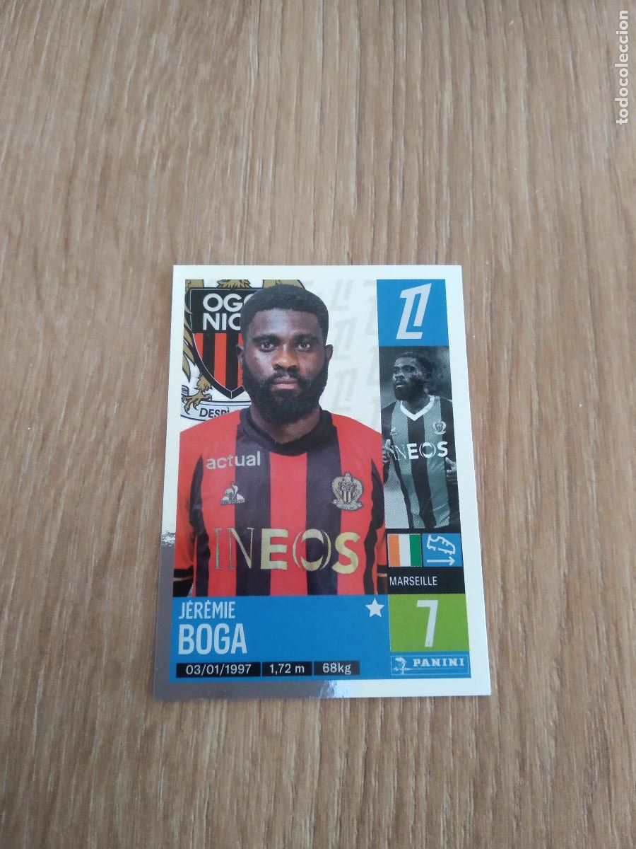 Cromos de Futebol: 341 JEREMIE BOGA NICE CROMO FUTBOL PANINI LIGUE 1 FOOT 24-25 LIGA FRANCIA 2024-2025