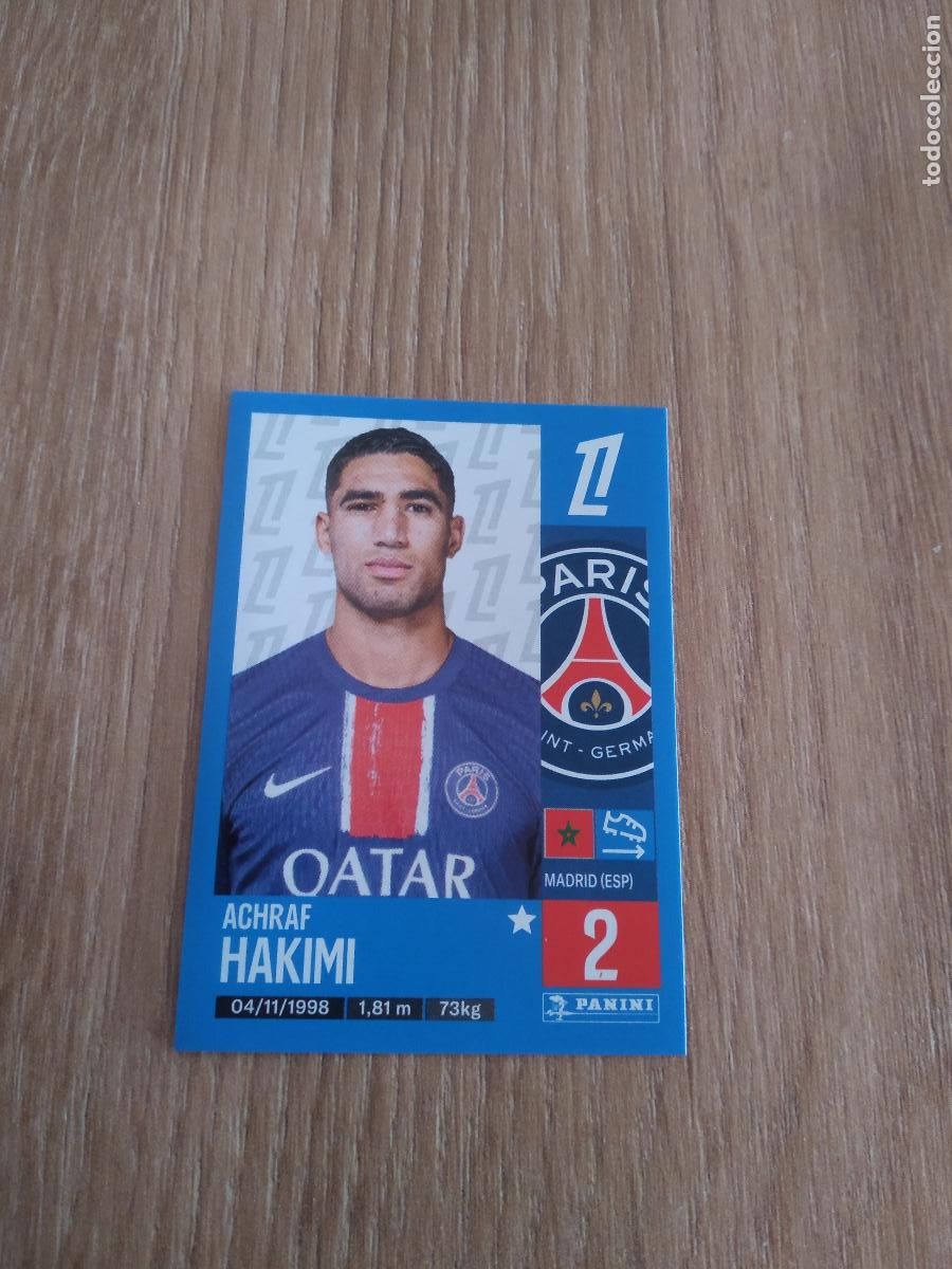 Cartes &agrave; collectionner de Football: 353 ACHRAF HAKIMI PARIS SAINT GERMAIN CROMO FUTBOL PANINI LIGUE 1 FOOT 24-25 LIGA FRANCIA 2024-2025