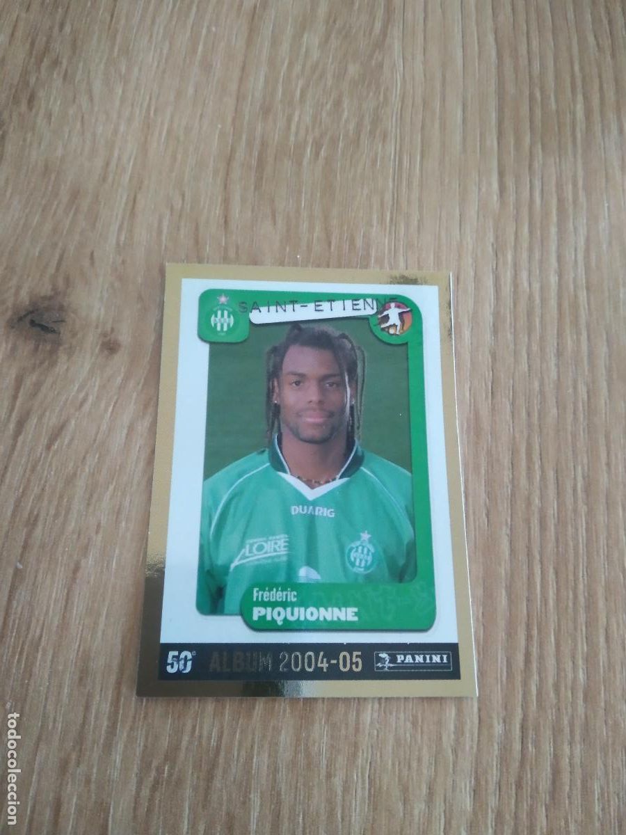 Cromos de F&uacute;tbol: 374 FREDERIC PIQUIONNE SAINT-ETIENNE CROMO FUTBOL PANINI LIGUE 1 FOOT 24-25 LIGA FRANCIA 2024-2025