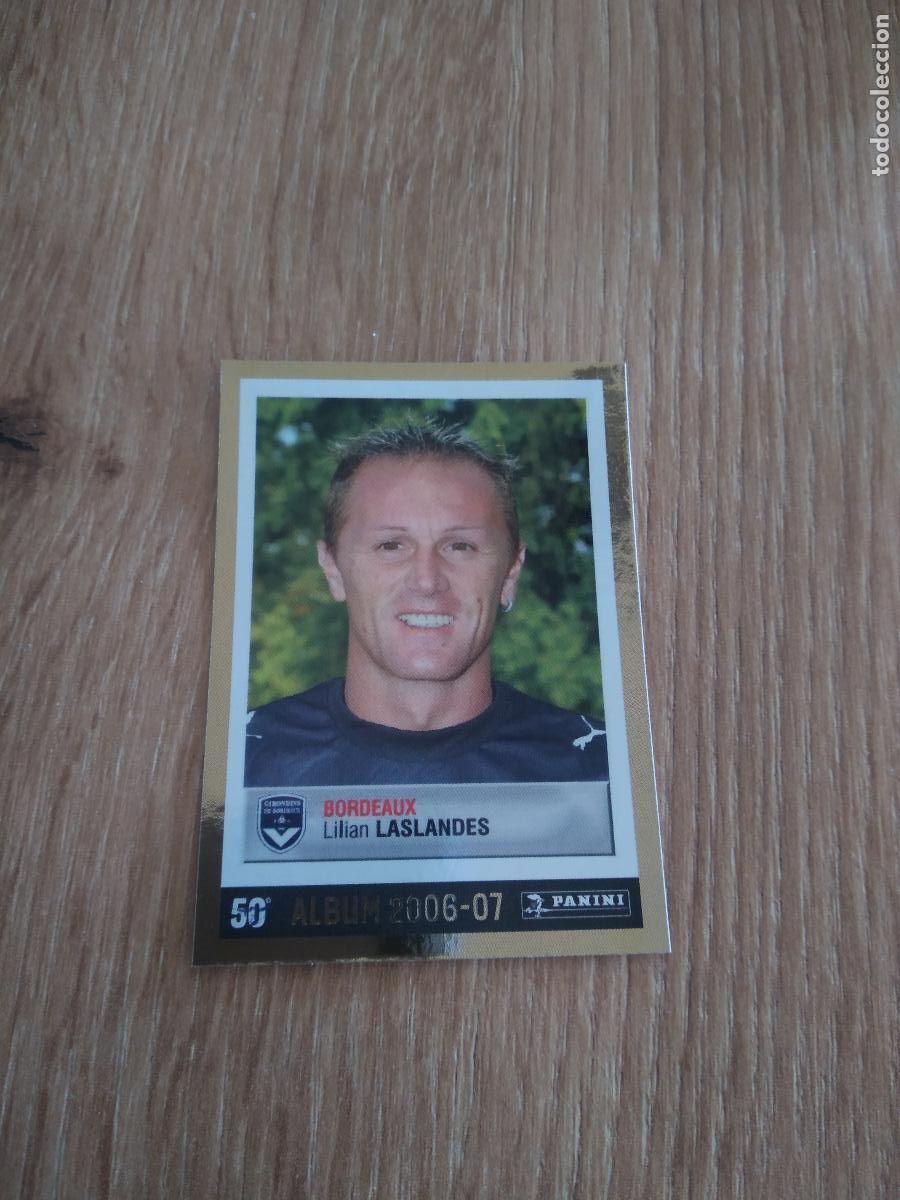Fu&szlig;ball-Sticker: 376 LILIAN LASLANDES BORDEAUX CROMO FUTBOL PANINI LIGUE 1 FOOT 24-25 LIGA FRANCIA 2024-2025