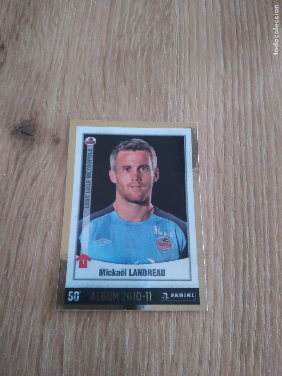 Cromos de F&uacute;tbol: 377 MICKAEL LANDREAU LOSC LILLE CROMO FUTBOL PANINI LIGUE 1 FOOT 24-25 LIGA FRANCIA 2024-2025