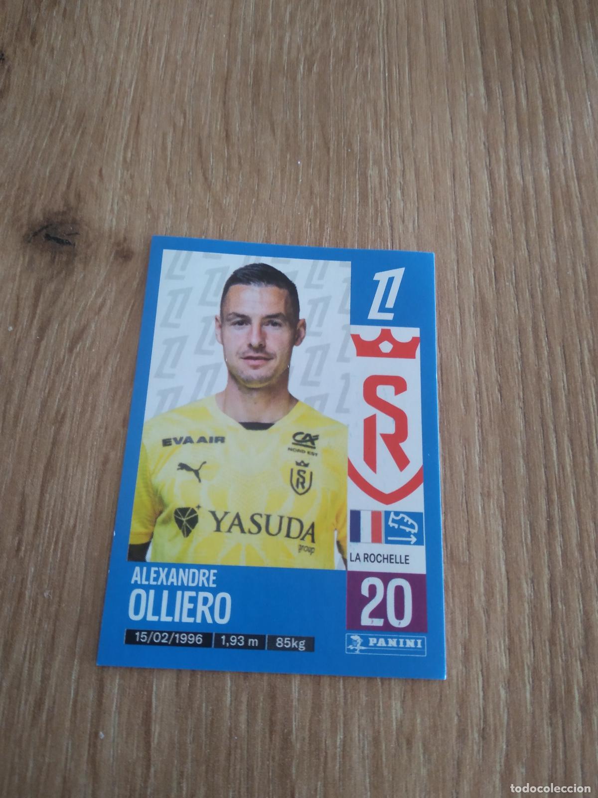 Cromos de Futebol: 380 ALEXANDRE OLLIERO STADE DE REIMS CROMO FUTBOL PANINI LIGUE 1 FOOT 24-25 LIGA FRANCIA 2024-2025