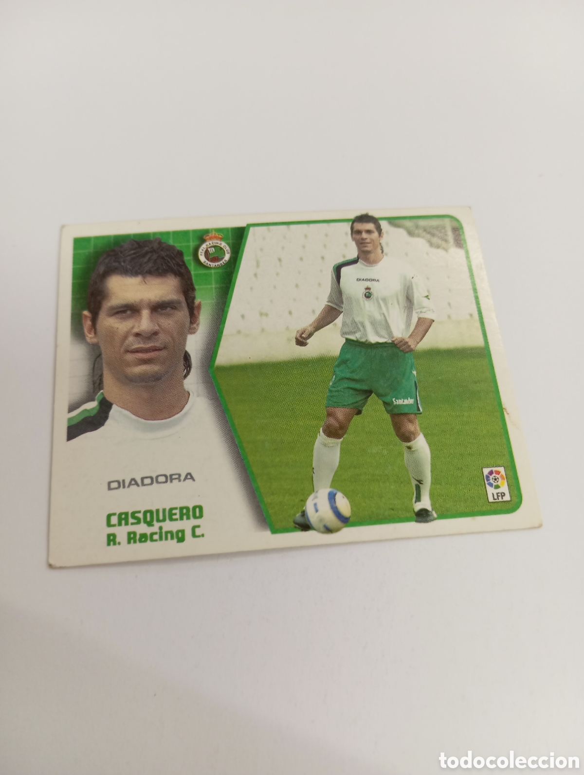 Cromos de F&uacute;tbol: CASQUERO Racing LIGA ESTE 2005 2006 PANINI 05 06