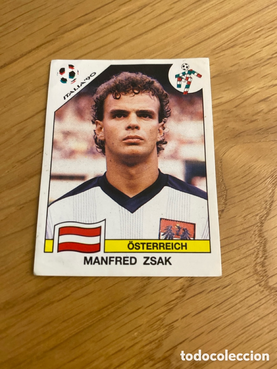 Cromos de F&uacute;tbol: Cromo panini mundial Italia 90 n&uacute;mero 67 Zsak - Stickers album world cup Italy 1990