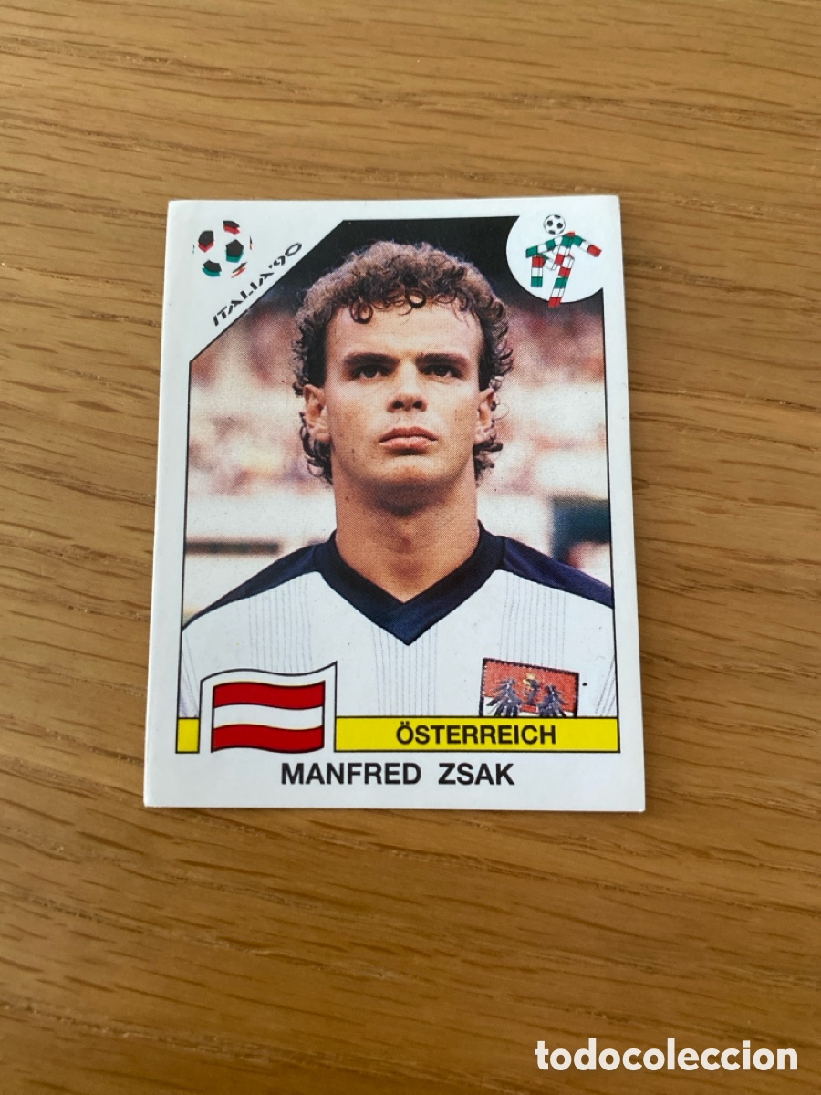 Cromos de F&uacute;tbol: Cromo panini mundial Italia 90 n&uacute;mero 67 Zsak - Stickers album world cup Italy 1990