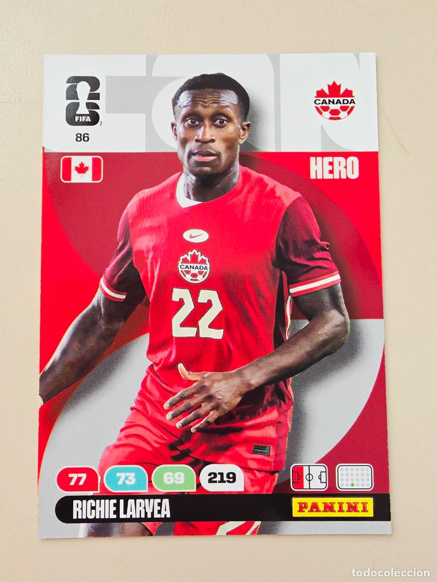 Cromos de F&uacute;tbol: 86 Richie Laryea, Hero, Canad&aacute;, Adrenalyn XL Fifa World Cup 2026 Mundial 26
