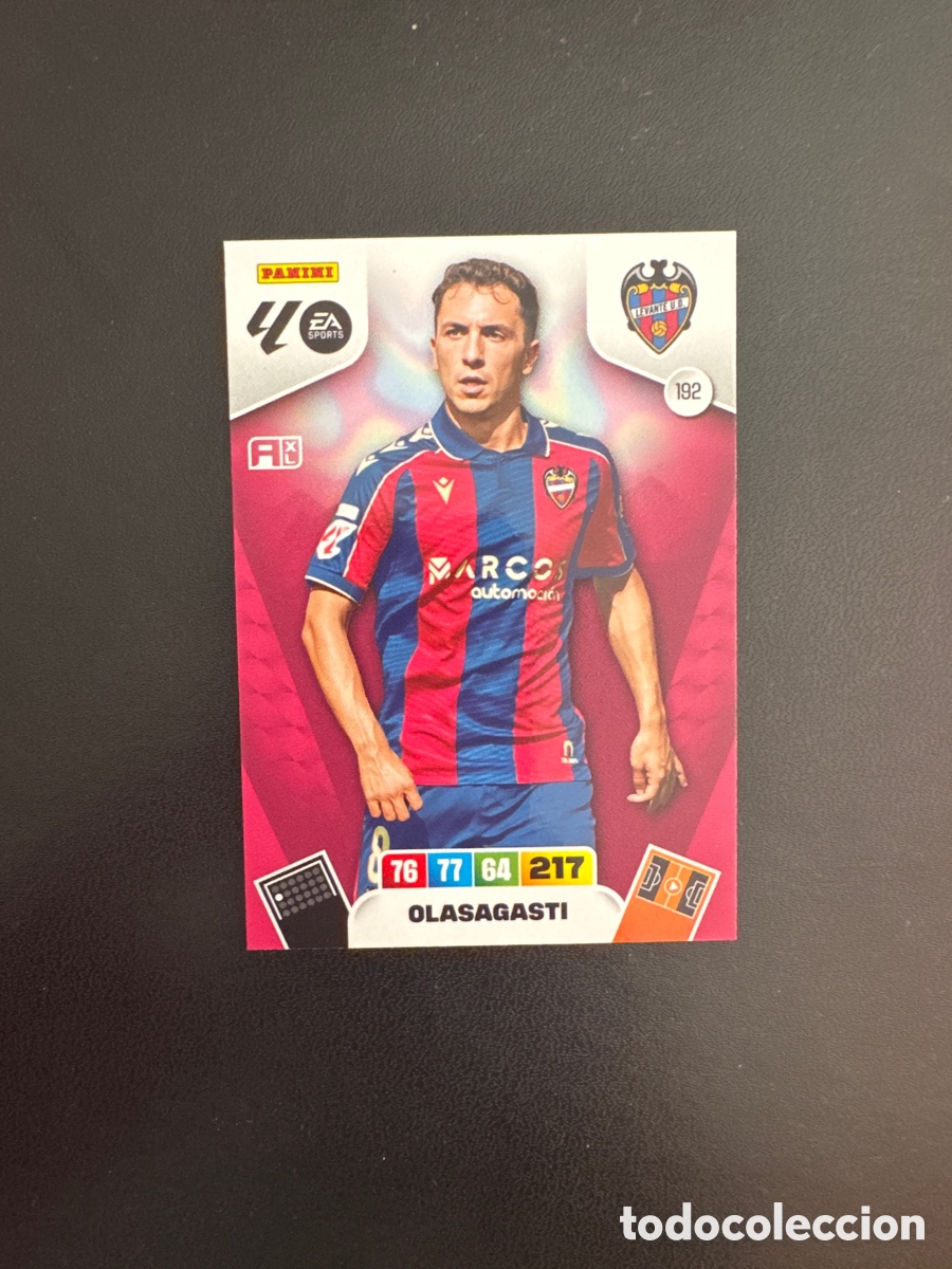 Cromos de F&uacute;tbol: OLASAGASTI LEVANTE N&Uacute;MERO 192 ADRENALYN 2025 2026