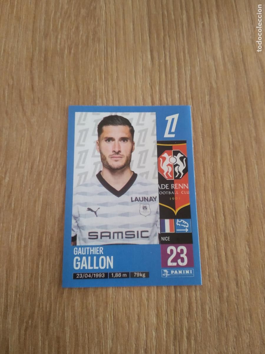 Fu&szlig;ball-Sticker: 404 GAUTHIER GALLON STADE RENNAIS CROMO FUTBOL PANINI LIGUE 1 FOOT 24-25 LIGA FRANCIA 2024-2025