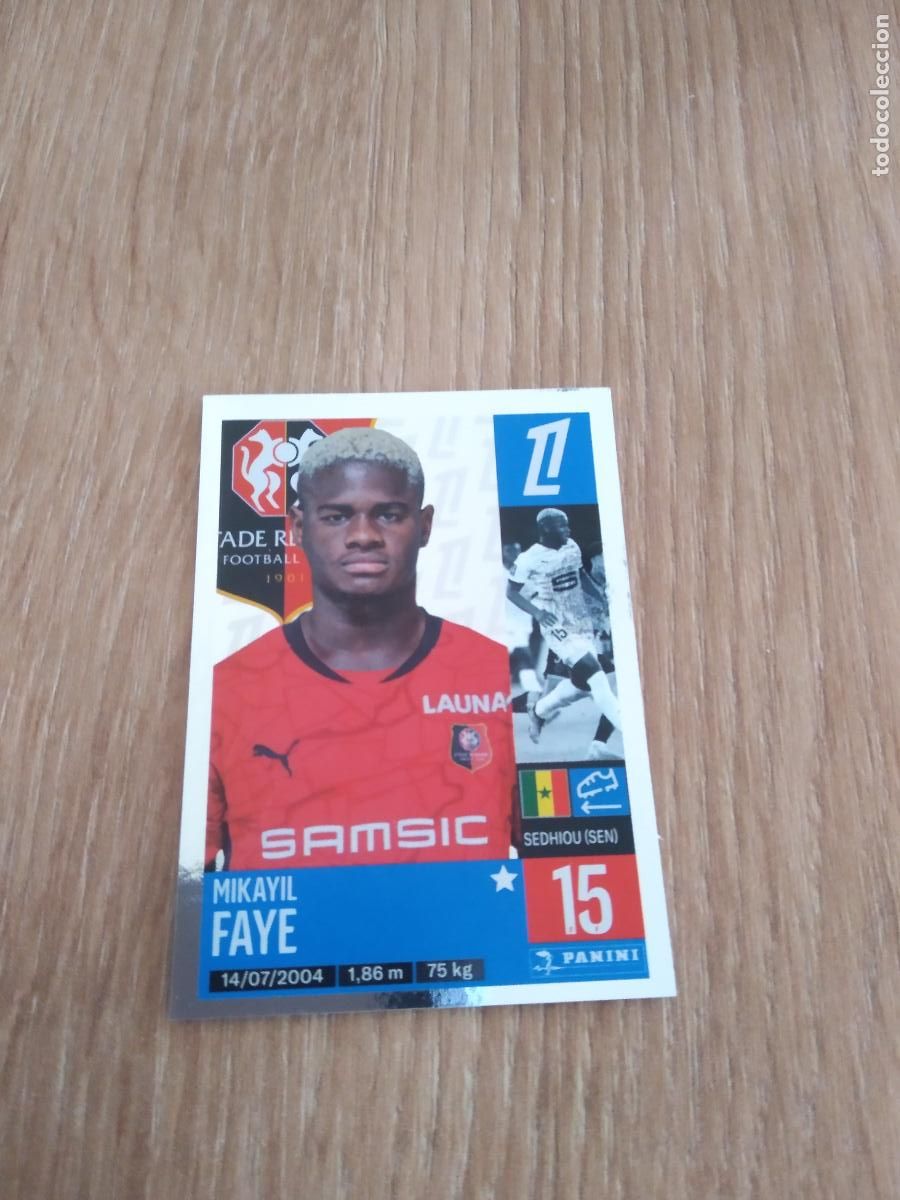 Fu&szlig;ball-Sticker: 407 MIKAYIL FAYE STADE RENNAIS CROMO FUTBOL PANINI LIGUE 1 FOOT 24-25 LIGA FRANCIA 2024-2025