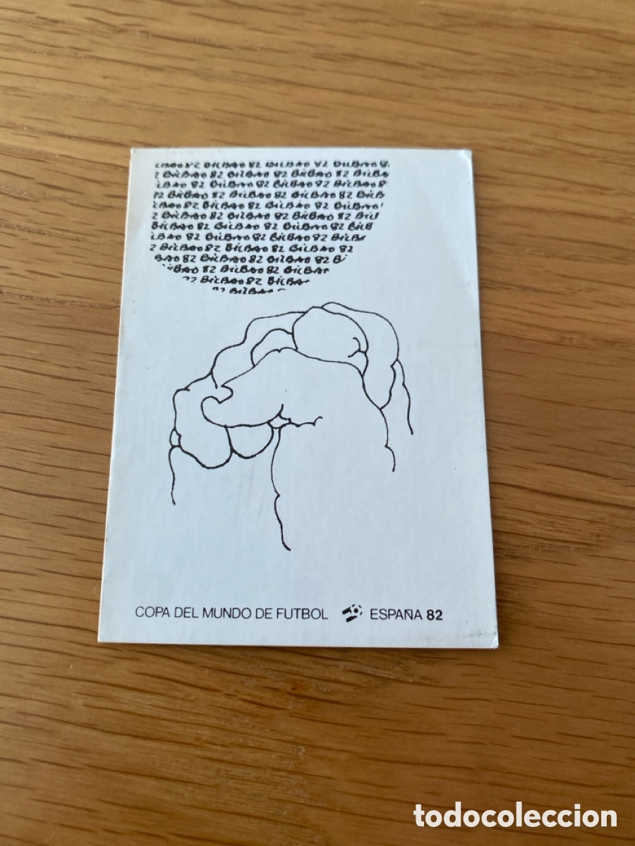 Cromos de F&uacute;tbol: Cromo panini mundial Espa&ntilde;a 82 n&uacute;mero 20 Bilbao - Sticker album world cup Spain 1982 sede