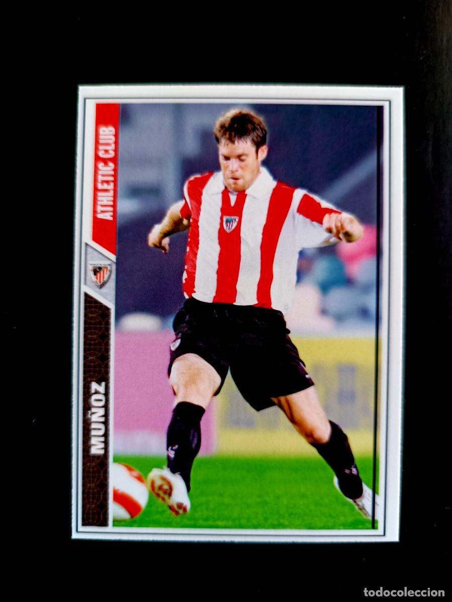 Figurine di Calcio: 446 I&Ntilde;AKI MU&Ntilde;OZ - ATHLETIC CLUB - MUNDICROMO 2008