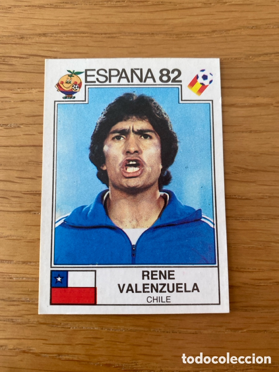 Fu&szlig;ball-Sticker: Cromo panini mundial Espa&ntilde;a 82 n&uacute;mero 152 Valenzuela - Sticker album world cup Spain 1982