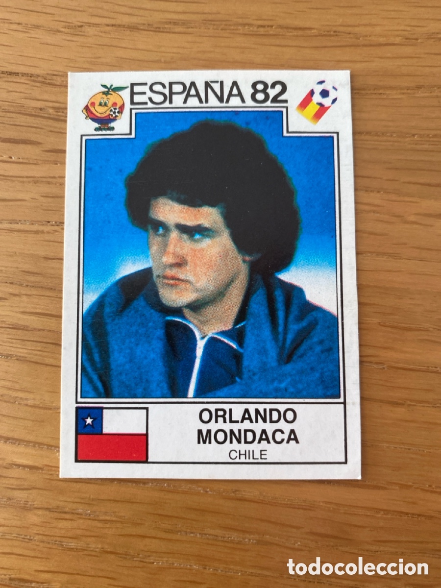 Cromos de F&uacute;tbol: Cromo panini mundial Espa&ntilde;a 82 n&uacute;mero 159 Mondaca - Sticker album world cup Spain 1982