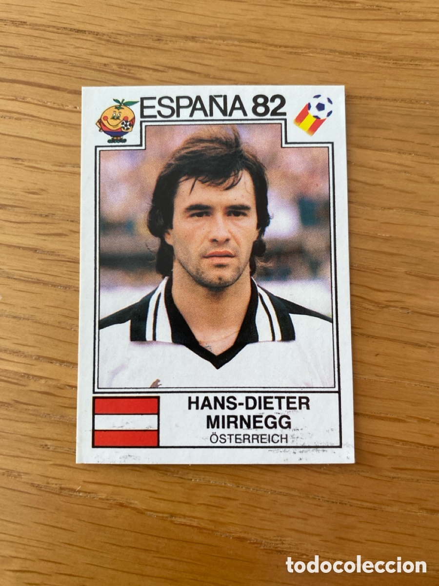 Cromos de F&uacute;tbol: Cromo panini mundial Espa&ntilde;a 82 n&uacute;mero 135 Mirnegg - Sticker album world cup Spain 1982