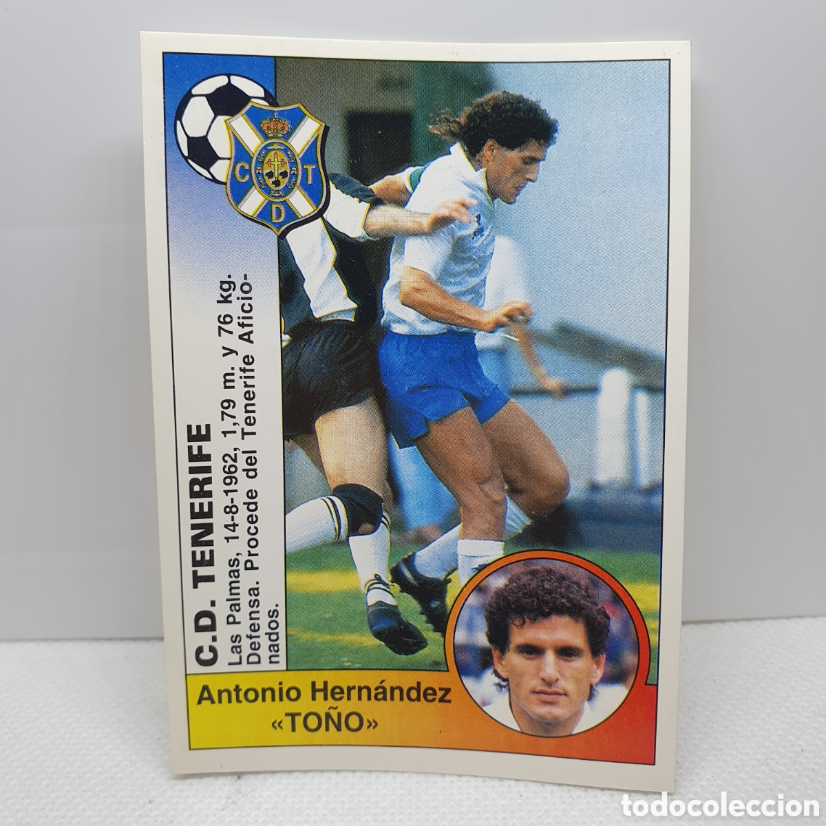 Cromos de F&uacute;tbol: ⚽️ CROMO DE FUTBOL TO&Ntilde;O TENERIFE LIGA 94-95 BAR&Ccedil;A PANINI ALBUM - ESTAMPAS ADHESIVAS - CARTAS TARJETA