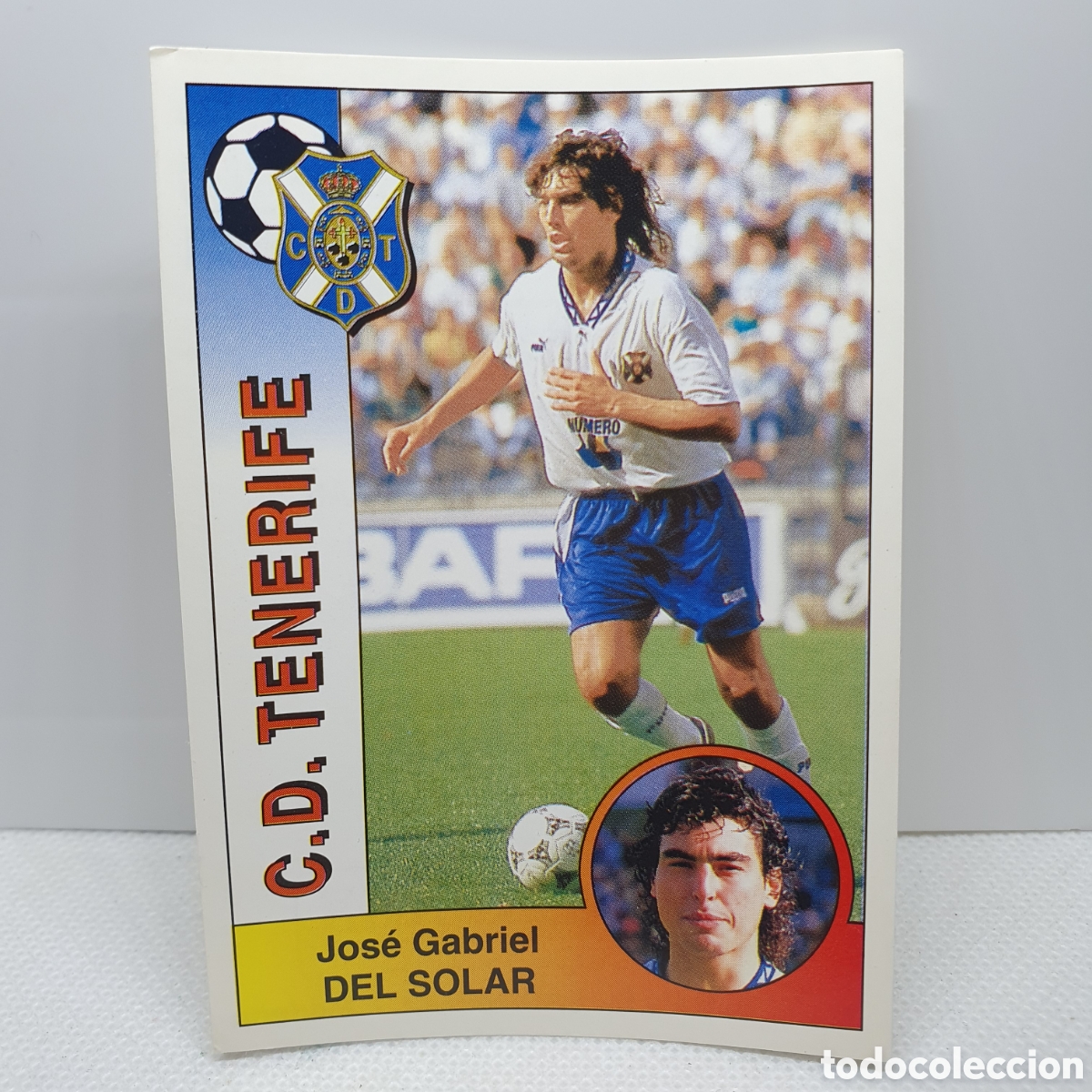 Cromos de Futebol: ⚽️ CROMO DE FUTBOL DEL SOLAR TENERIFE LIGA 94-95 BAR&Ccedil;A PANINI ALBUM - ESTAMPAS ADHESIVAS - CARTAS