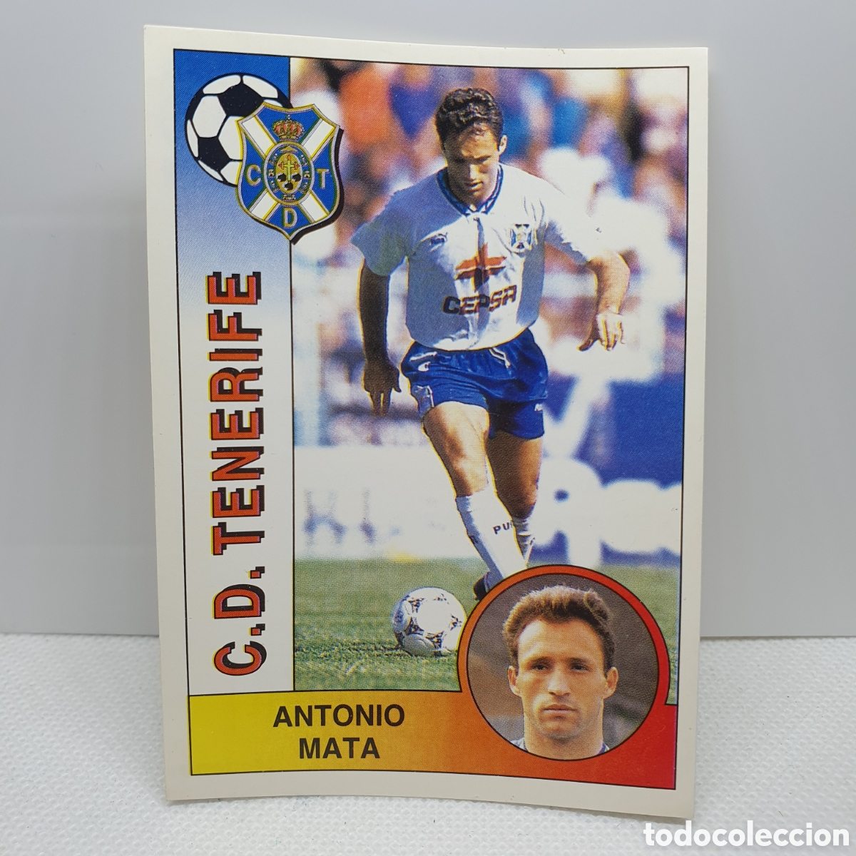 Football Stickers: ⚽️ CROMO DE FUTBOL ANTONIO MATA TENERIFE LIGA 94-95 BAR&Ccedil;A PANINI ALBUM - ESTAMPAS ADHESIVAS - CARTAS