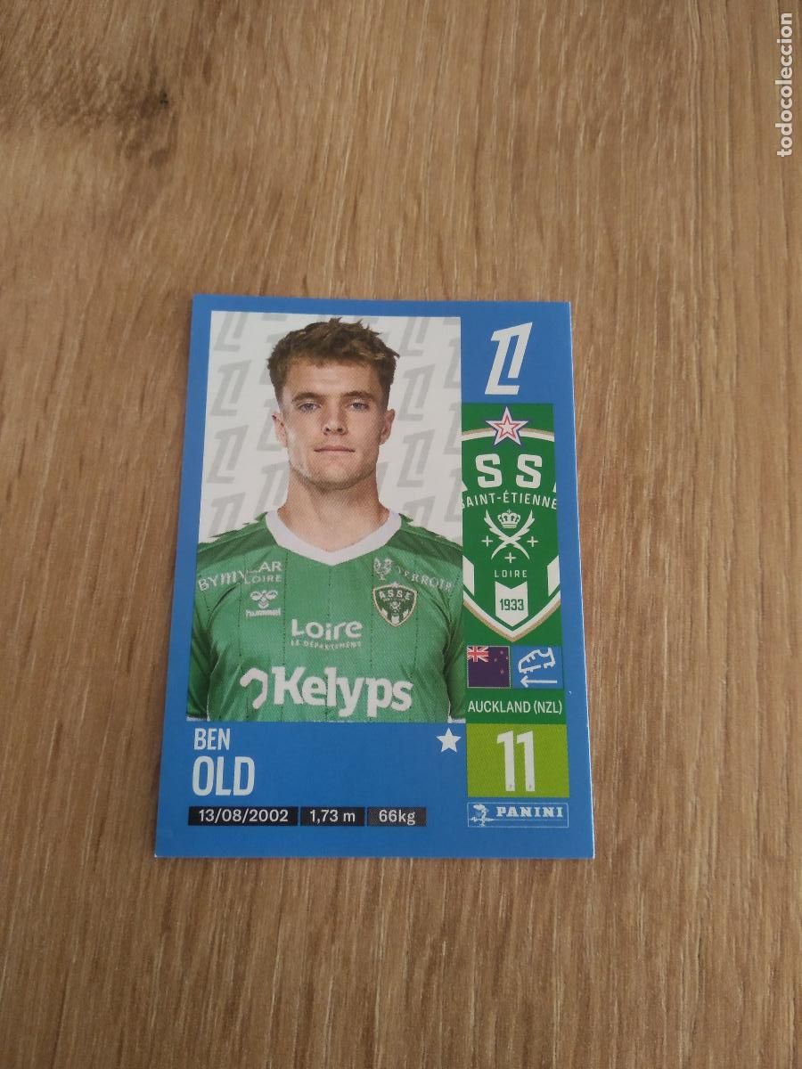 Cromos de F&uacute;tbol: 457 BEN OLD SAINT-ETIENNE CROMO FUTBOL PANINI LIGUE 1 FOOT 24-25 LIGA FRANCIA 2024-2025
