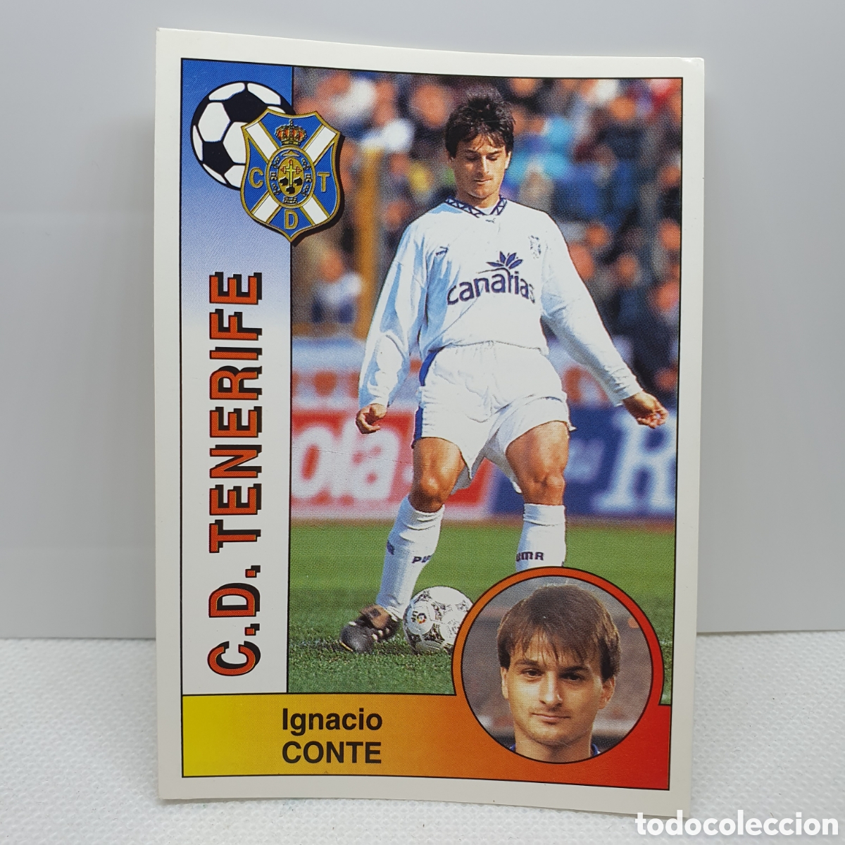 Cromos de F&uacute;tbol: ⚽️ CROMO DE FUTBOL CONTE TENERIFE LIGA 94-95 BAR&Ccedil;A PANINI ALBUM - ESTAMPAS ADHESIVAS - CARTAS - CARD