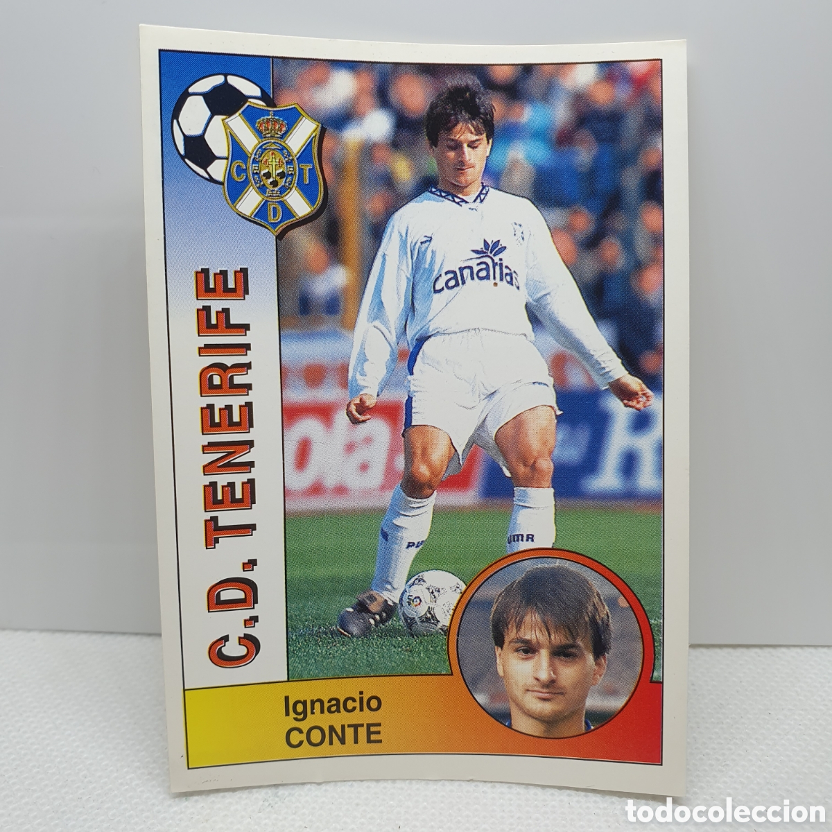 Cromos de Futebol: ⚽️ CROMO DE FUTBOL CONTE TENERIFE LIGA 94-95 BAR&Ccedil;A PANINI ALBUM - ESTAMPAS ADHESIVAS - CARTAS - CARD