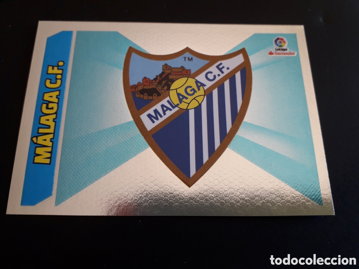 Cromos de F&uacute;tbol: ESCUDO, M&Aacute;LAGA N&deg; 31 ED ESTE 2017 2018 17 18 SIN PEGAR PEDIDO M&Iacute;NIMO 3&euro;
