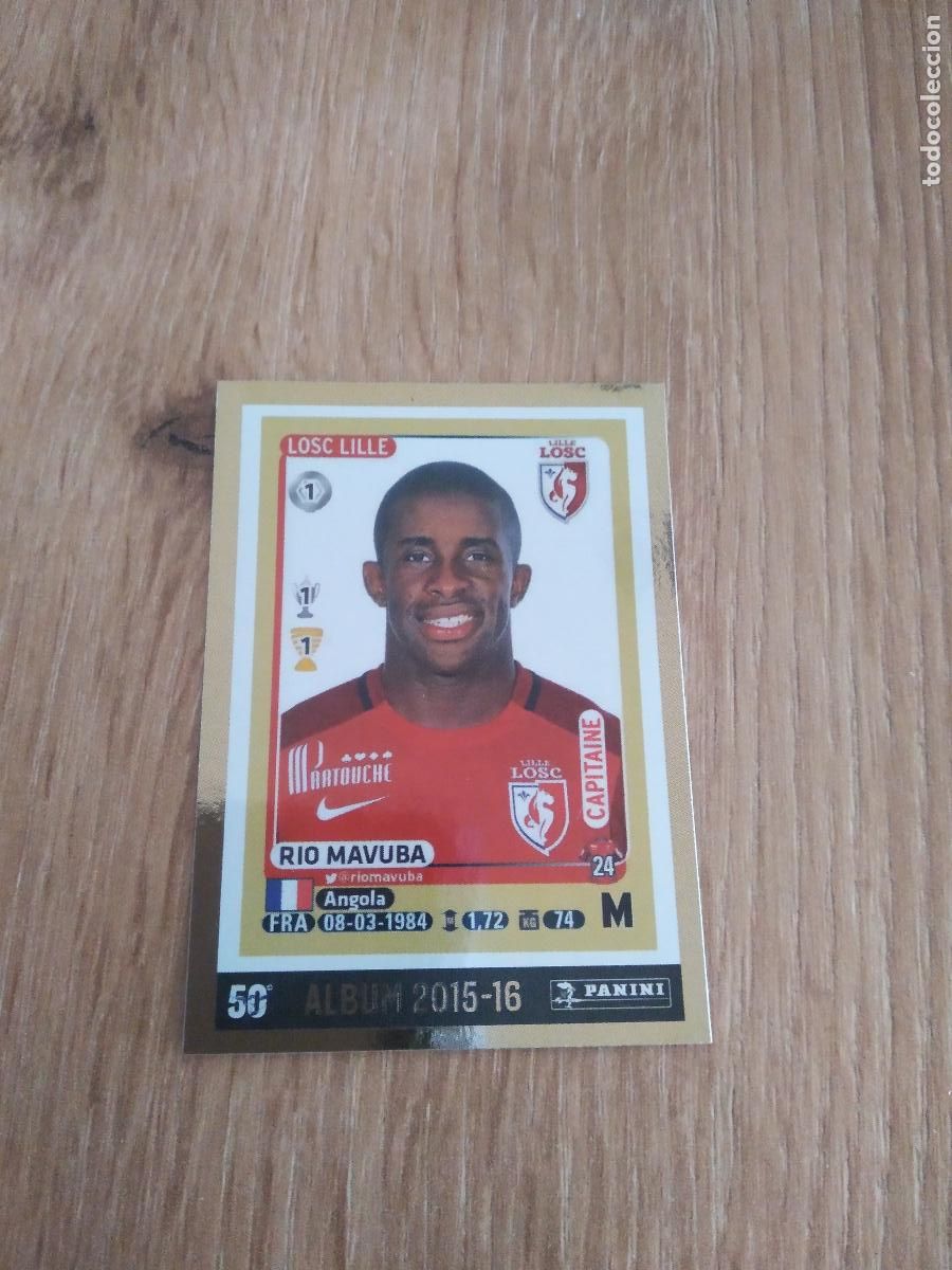 Football Stickers: 486 RIO MAVUBA LOSC LILLE CROMO FUTBOL PANINI LIGUE 1 FOOT 24-25 LIGA FRANCIA 2024-2025