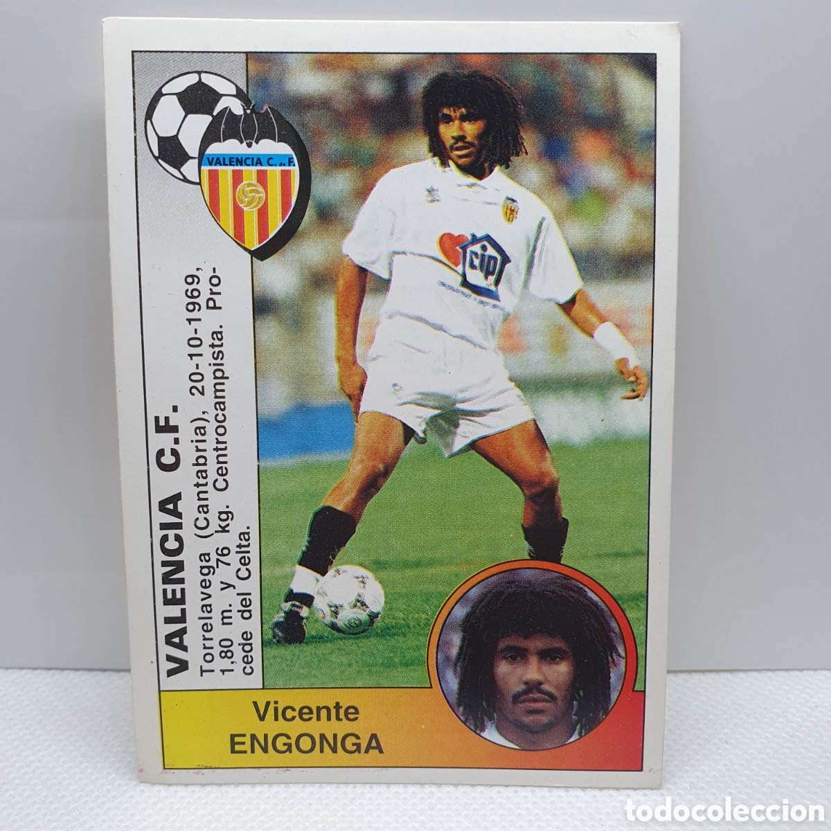 Fu&szlig;ball-Sticker: ⚽️ CROMO DE FUTBOL ENGONGA VALENCIA LIGA 94-95 BAR&Ccedil;A PANINI ALBUM - ESTAMPAS ADHESIVAS - CARTAS