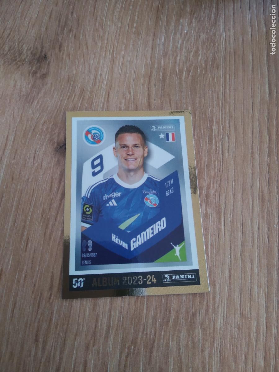 Fu&szlig;ball-Sticker: 489 GAMEIRO STRASBOURG CROMO FUTBOL PANINI LIGUE 1 FOOT 24-25 LIGA FRANCIA 2024-2025